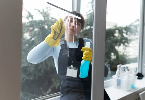 Nettoyage de vitres intérieures et extérieures à Boulot